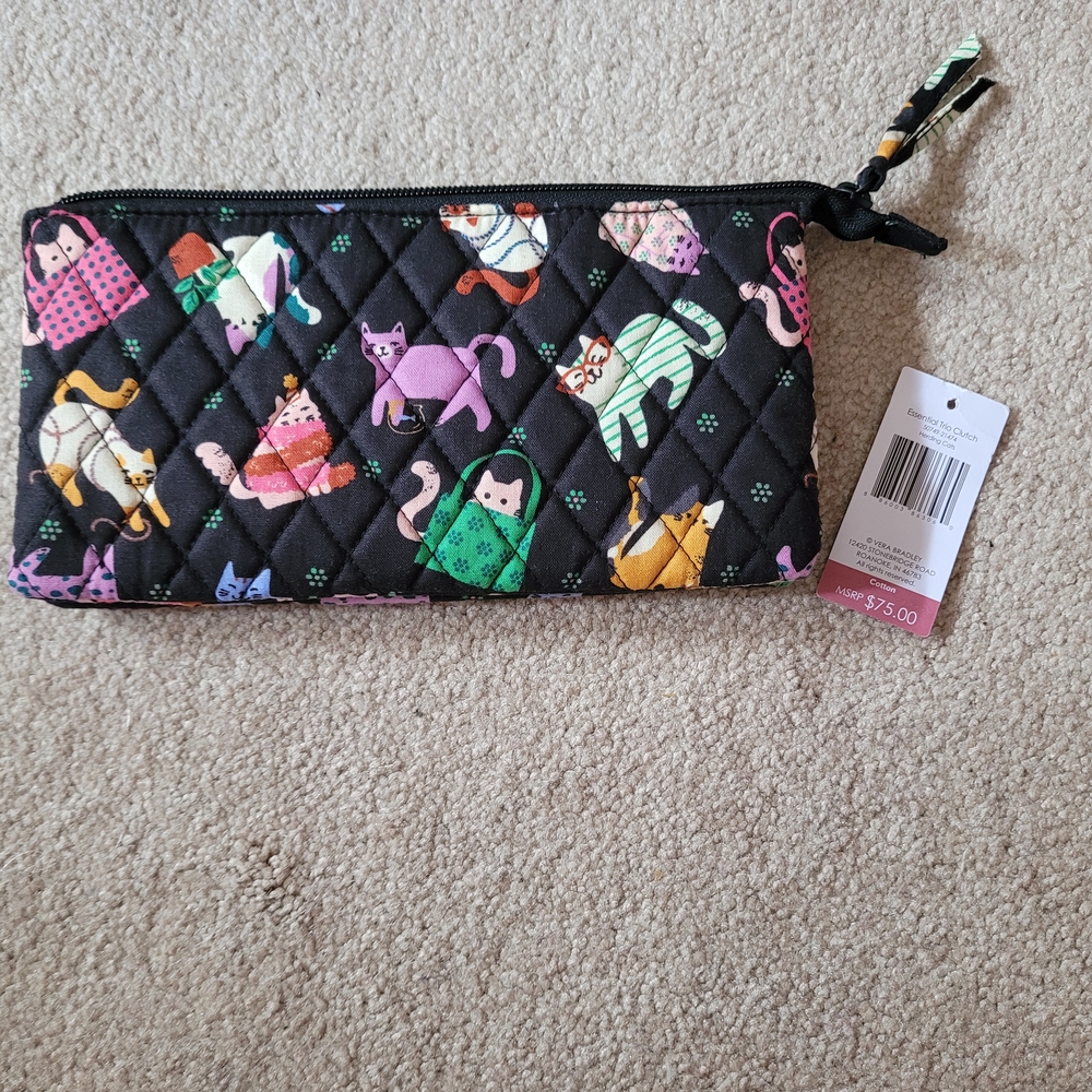 NWT VERA BRADLEY WALLET HERDING CATS